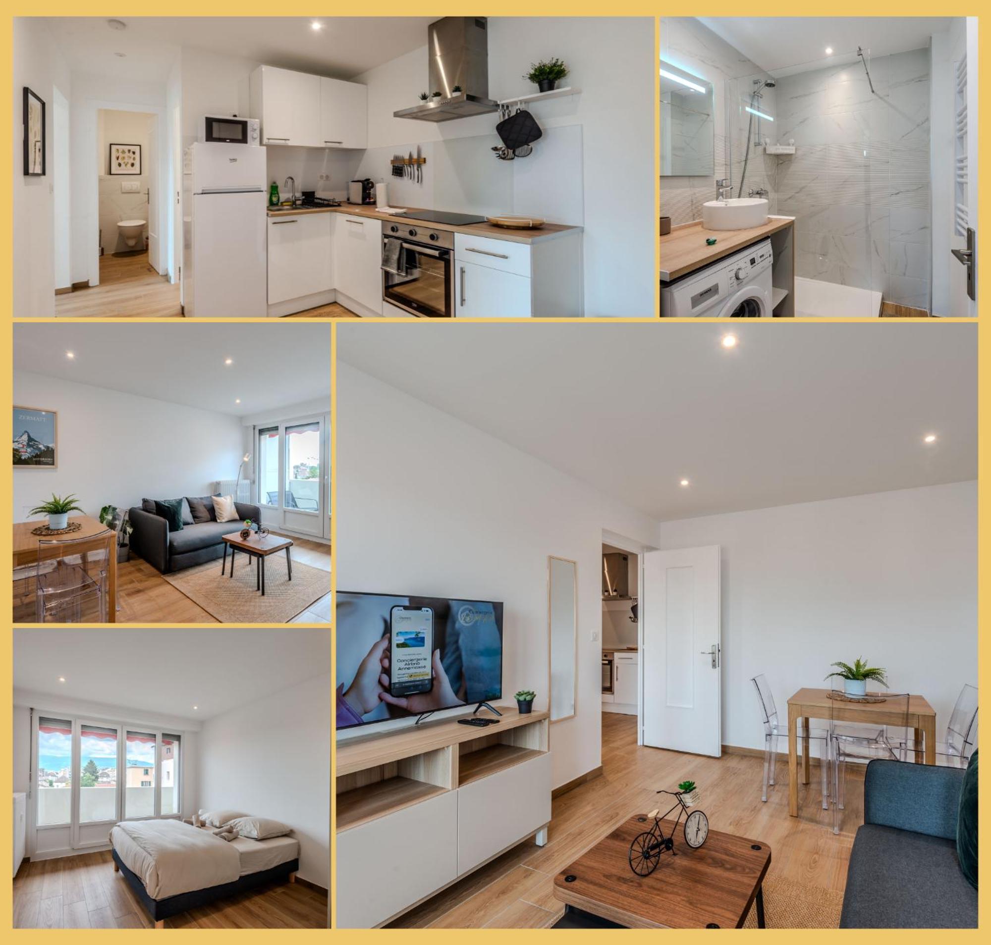 Appartamento Chez Gwen I T3 I Gaillard Esterno foto