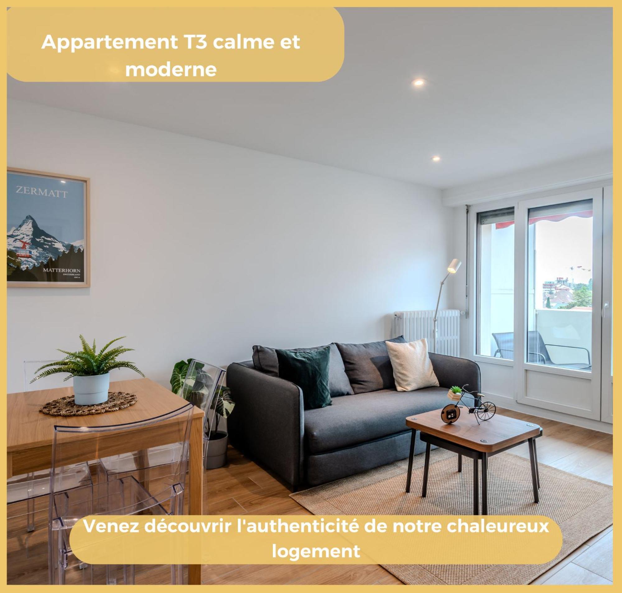 Appartamento Chez Gwen I T3 I Gaillard Esterno foto